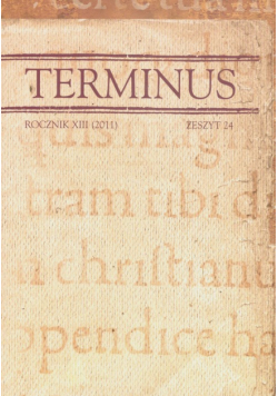 Terminus rocznik XIII 2011 zeszyt 24