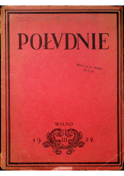 Połvdnie 1922 r