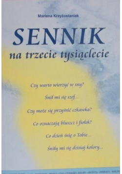 Sennik na trzecie tysiąclecie