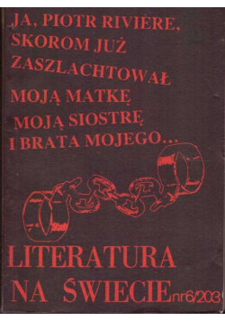 Literatura Na Świecie Nr 6/203