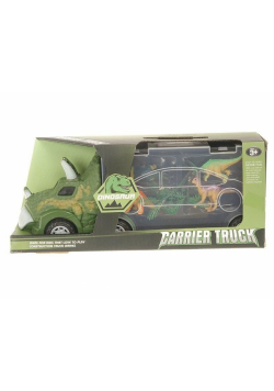 Transporter z 4 dinozaurami + akcesoria