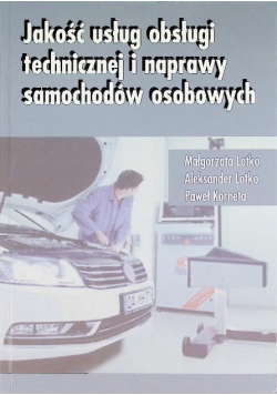 Jakość Usług Obsługi Technicznej I Naprawy Samochodów osobowych
