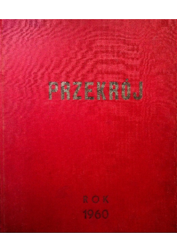 Przekrój  Nr 769 do 820 / 60