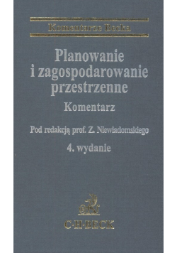 Planowanie i zagospodarowanie przestrzenne Komentarz