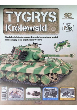 Kolekcja Tygrys Królewski Czołg Nr 92 / 23