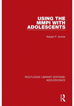 Using the MMPI with Adolescents