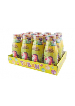 Bańki do dmuchania Jednorożec 250ml (12szt) TUBAN