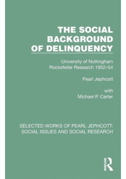 The Social Background of Delinquency