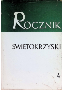 Rocznik Świętokrzyski Tom IV