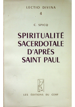 Spiritualite Sacerdotale D Apres Saint Paul