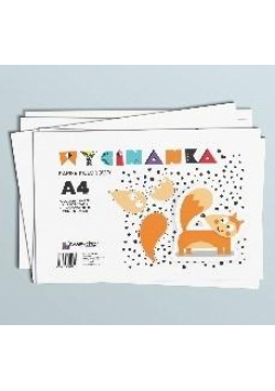 Zeszyt papierów kolorowych A4/8K wycinanka (20szt)