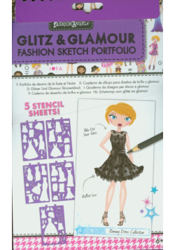 Fashion Angels szkicownik projektantki mody mały