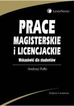 Prace magisterskie i licencjackie. Wskazówki dla studentów