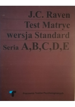 Test matryc wersja standard Seria A B C D E