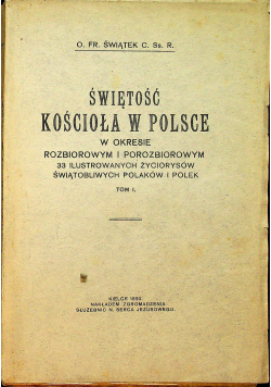 Świętość Kościoła w Polsce 1930 r
