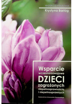 Wsparcie wczesnorozwojowe dzieci zagrożonych niepełnosprawnością i niepełnosprawnych