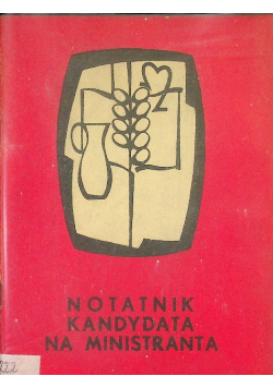 Notatnik kandydata na ministranta