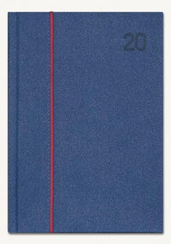 Kalendarz 2020 Książkowy A5 Note granat melange