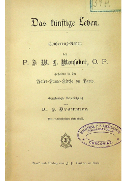 Das kunstige Leben 1890 r.