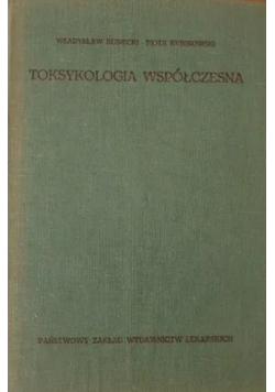 Toksykologia współczesna