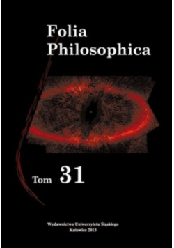 Folia Philosophica Tom 31