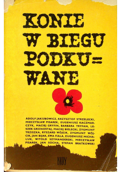 Konie w biegu podkuwane