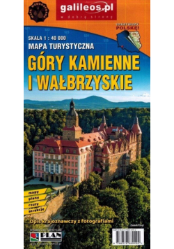 Mapa tur. - Góry Kamienne i Wałbrzyskie lam