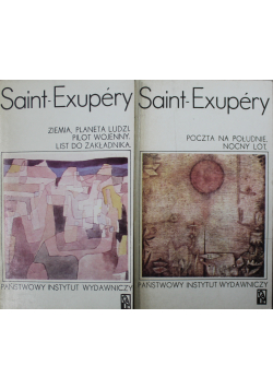Saint Exupery Dwie książki