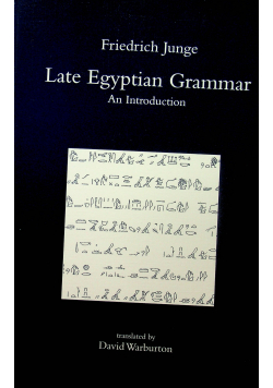 Late Egyptian Grammar