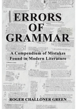 Errors of Grammar