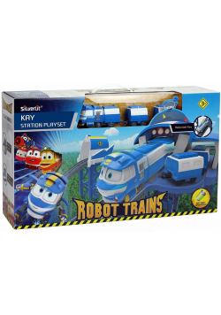 Robot Trains Stacja z pociągiem Kay zestaw