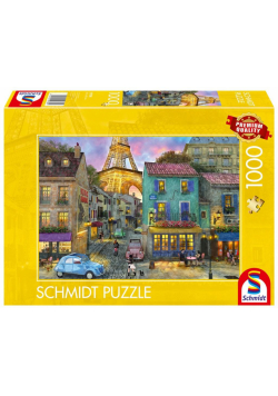 Puzzle PQ 1000 Ulice Paryża Francja 112973