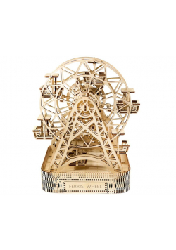 Drewniane puzzle 3D City Diabelski Młyn