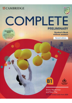 Complete Preliminary Student's Book Pack (SB wo Answers w Online Practice and WB wo Answers w Audio Download)