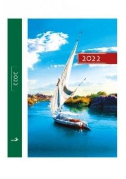 Kalendarz 2022 B6 Kolorowy łódka