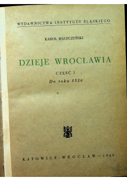 Dzieje Wrocławia  Część 1 1948 r