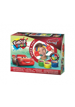 Farby do malowania palcami 4x50ml Cars ASTRA