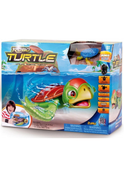 Robo turtle akwarium + pływający żółw