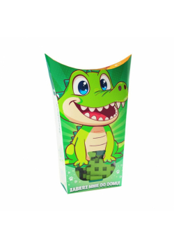 Klocki konstrukcyjne Waffle mini Pocket Pets Krokodyl 34 elementy