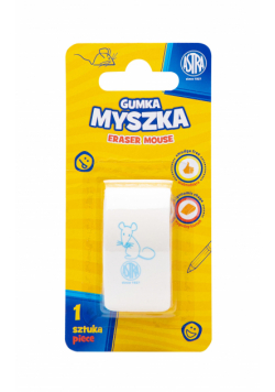 Gumka Myszka Astra blister 1szt.