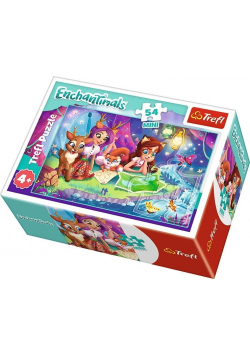 Puzzle 54 mini Wesoły dzień Enchantimals 1 TREFL