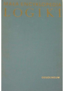 Mała encyklopedia logiki
