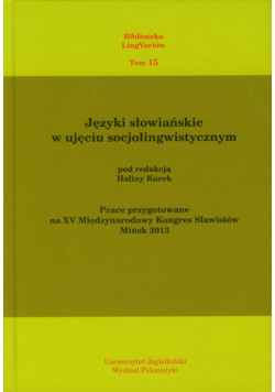 Języki słowiańskie w ujęciu socjolingwistycznym