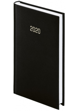 Kalendarz 2020 A6 Tygodniowy Albit Czarny