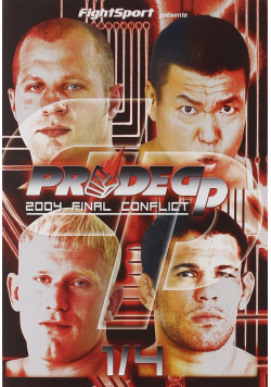 Pride GP 2004 final conflict DVD NOWA