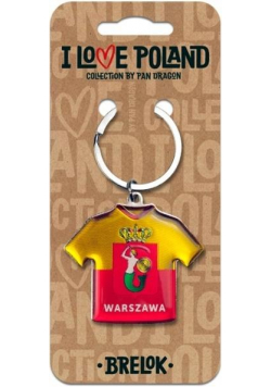 Brelok I love Poland Warszawa ILP-BRE-A-WAR-07