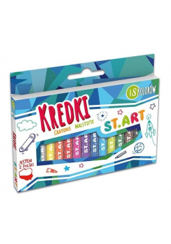 Kredki 18 kolorów St.Art