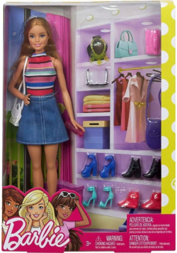 Barbie Blondynka z akcesoriami FVJ42