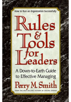 Rules & Tools for Leaders