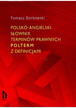 Polsko Angielski słownik terminów prawnych